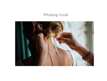 Preview of Wedding Guide for teachers (to use alongside Goodnotes app or as a PDF booklet)