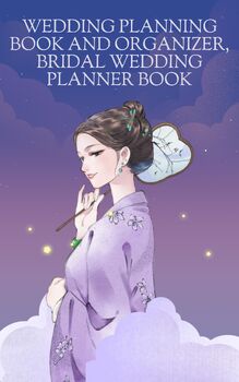 Preview of Wedding Planning Book and Organizer, Bridal Wedding Planner Book