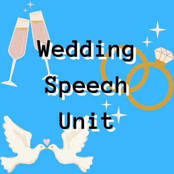 Preview of Wedding Speech Unit