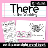 Wedding Theme Emergent Reader "There is the Wedding" Sight