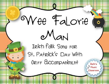 Preview of Wee Falorie Man - Irish Music Folk Song, St. Patrick's Day, Instruments