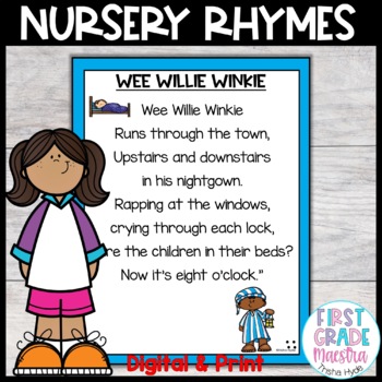Preview of Wee Willie Winkie Nursery Rhyme