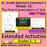 Week 16, St. Joseph Baltimore Catechism I Lesson 16 Game, 