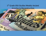 Studies Weekly Week 2: U.S. States and Regions  (Whole set)