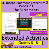Week 23, St. Joseph Baltimore Catechism 2 Lesson 23 Game, 