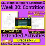 Week 30, St. Joseph Baltimore Catechism 2 Lesson 30 Game, 