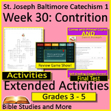 Week 30, St. Joseph Baltimore Catechism I Lesson 30 Game, 