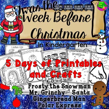 Preview of Week Before Christmas Activities