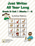 Daily 2nd Grade Writing Lessons, Activities, Grammar - Uni