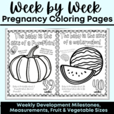 Week by Week Pregnancy Coloring Book with Fetal Developmen