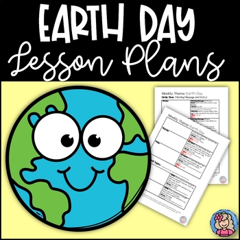 Preview of Week of Earth Day Lesson Plans for Pre-K (GA Pre-k GELDS)