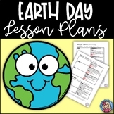 Week of Earth Day Lesson Plans for Pre-K (GA Pre-k GELDS)