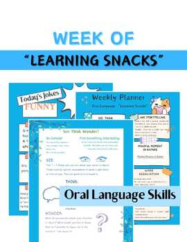 Preview of Oral Languages - All Ages - Fun, Fast, Vocabulary, Listening, Speaking Skills