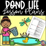 Week of Pond Life Lesson Plans for Pre-K (GA Pre-k GELDS)