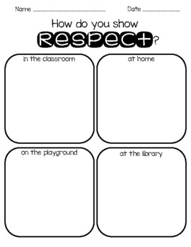 Preview of Week of Respect- How Do You Show Respect?