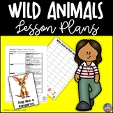 Week of Wild Animals Lesson Plans for Pre-K (GA Pre-k GELD