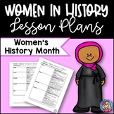 Week of Women in History Lesson Plans Pre-K (GA Pre-k GELD