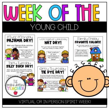 Preview of Week of the Young Child Spirit Week
