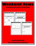 Weekend News Templates:  Practicing Nonfiction Features
