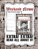 Weekend News Writing Template and Mini Lesson Ideas