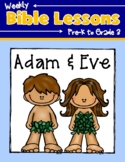 Weekly Bible Lessons: Adam and Eve