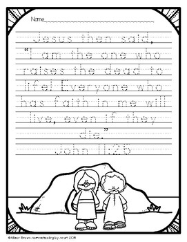 weekly bible lessons jesus raises lazarus by homeschooling by heart