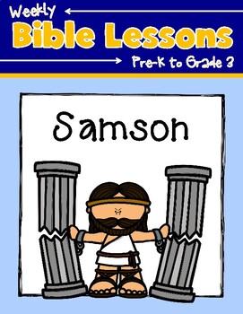 samson bible clipart for kids
