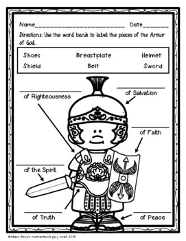 weekly bible lessons the armor of god by homeschooling by heart