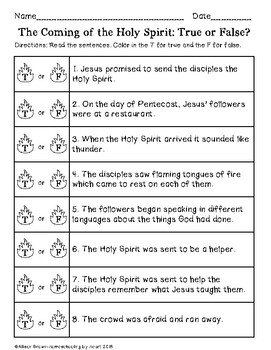 weekly bible lessons the coming of the holy spirit by homeschooling by