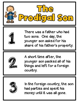 the prodigal son moral lesson essay