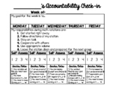 Weekly Center Accountability Tracker