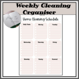 Weekly Cleaning Schedule - organisation