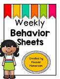 Weekly & Daily Behavior Chart
