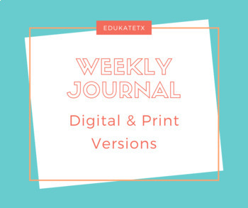 Preview of Weekly Digital Journal