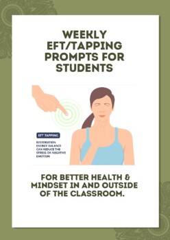 Preview of Weekly EFT/Tapping Prompts: I am Self-disciplined
