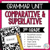 Grammar Third Grade Activities: Comparatives and Superlatives