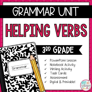 Preview of Grammar Third Grade Activities: Helping Verbs