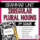 Grammar Third Grade Activities: Irregular Plural Nouns