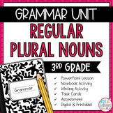 Grammar Third Grade Activities: Regular Plural Nouns