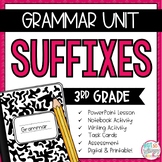 Grammar Third Grade Activities: Suffixes