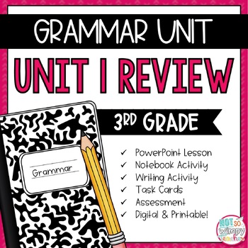 Preview of Grammar Third Grade Activities: Unit 1 Review