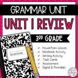 Grammar Third Grade Activities: Unit 1 Review