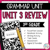 Grammar Third Grade Activities: Unit Three Review