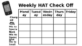 Weekly Hearing Assistive Technology Student Check Off