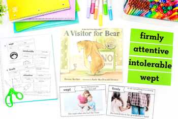 visitor bear vocabulary preview