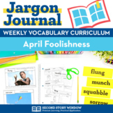 April Foolishness Vocabulary - Read Aloud Lesson & Activities