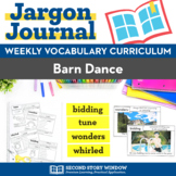 Barn Dance Vocabulary • Read Aloud Lesson & Activities