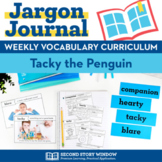 Winter Activities •  Tacky the Penguin Vocabulary
