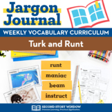 Thanksgiving Activities • Turk and Runt Vocabulary Lesson 