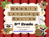 3rd Grade Weekly Language Review